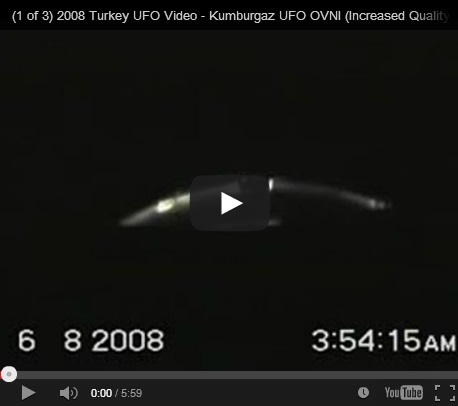 (1 of 3) 2008 Turkey UFO Video - Kumburgaz UFO OVNI (Increased Quality Version)