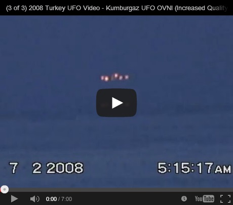 (3 of 3) 2008 Turkey UFO Video - Kumburgaz UFO OVNI (Increased Quality Version)