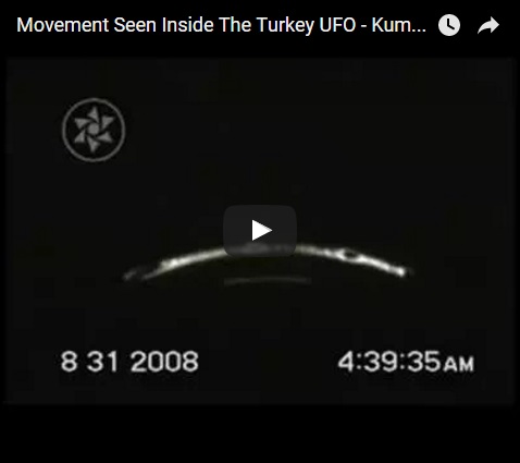 Movement Seen Inside The Turkey UFO - Kumburgaz UFO OVNI