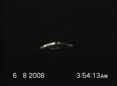 Some of the unknown aerial objects seen in the 2008 video (a)