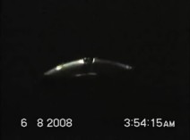 Some of the unknown aerial objects seen in the 2008 video (b)