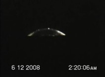 Some of the unknown aerial objects seen in the 2008 video (c)