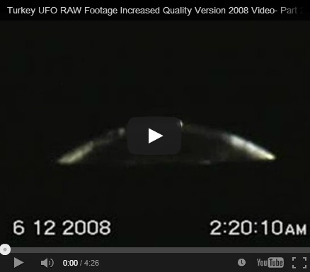 Turkey UFO RAW Footage Increased Quality Version 2008 Video- Part 2 of 3