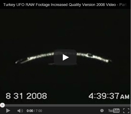 Turkey UFO RAW Footage Increased Quality Version 2008 Video - Part 3 of 3
